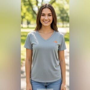 The North Face Active Fit V Neck Tee Shirt 
Size Small